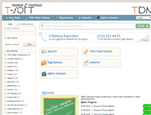 Tablet Screenshot of destek.tsoft.com.tr